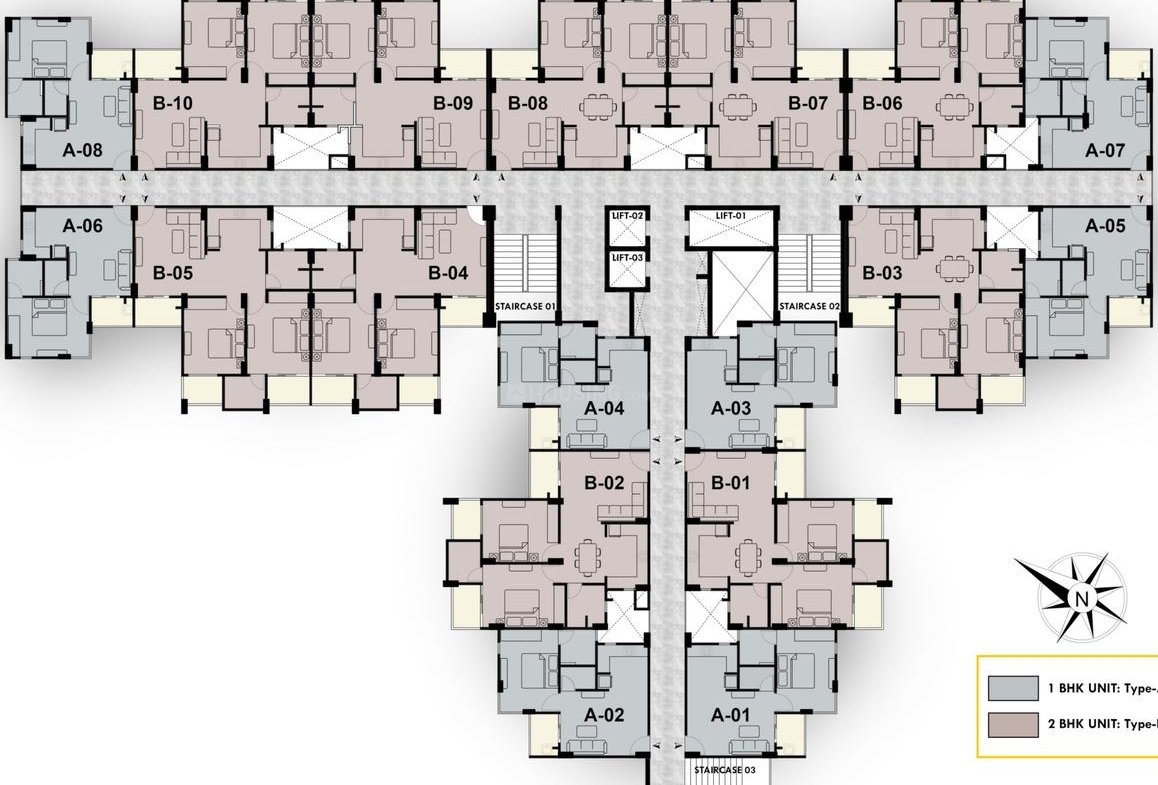 Nottingham Homz Lucknow Floor Plan