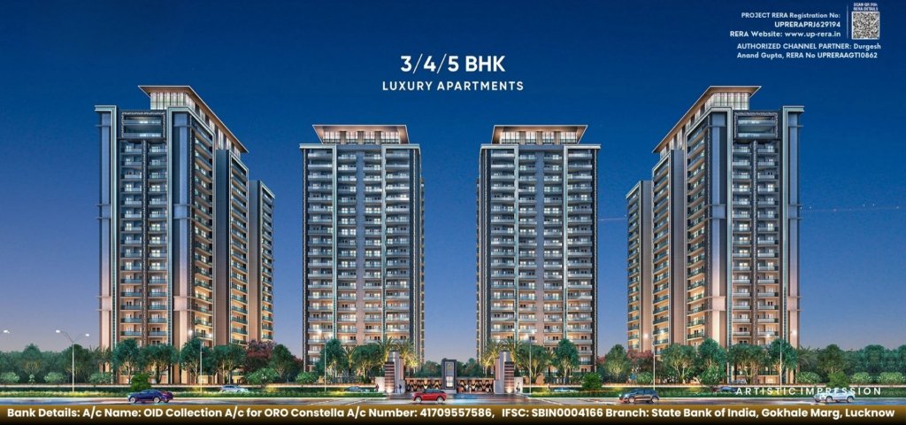 ORO Constella – Luxurious 3, 4 & 5 BHK Apartments in Lucknow