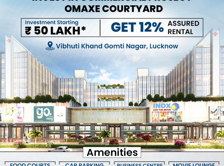 Omaxe Courtyard – Premium Commercial Spaces in Gomti Nagar, Lucknow