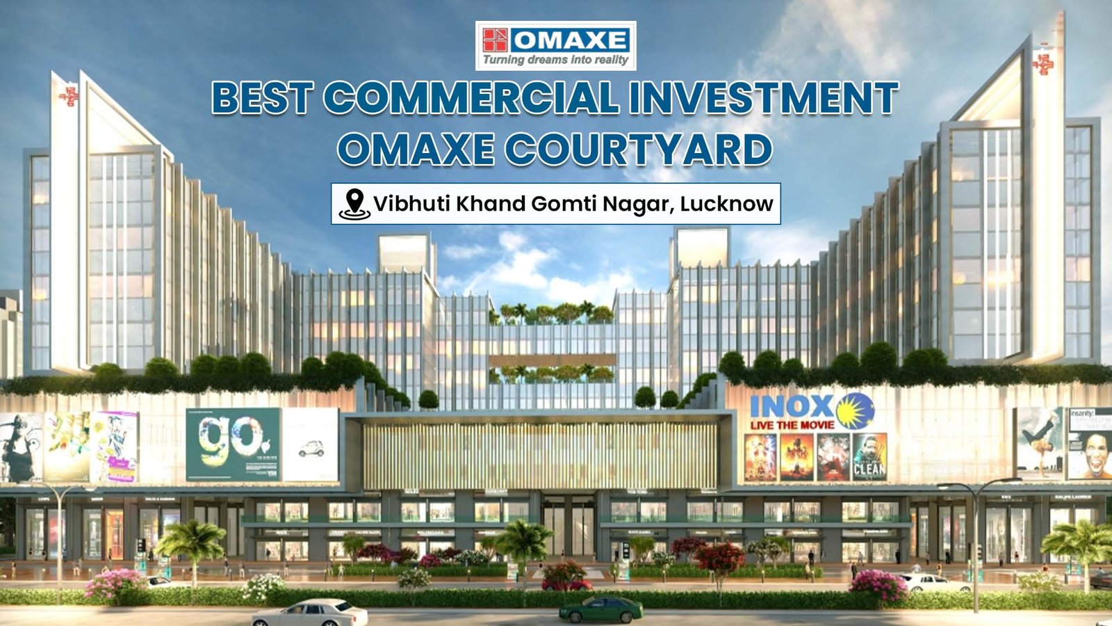 Omaxe Courtyard Lucknow Commercial Complex