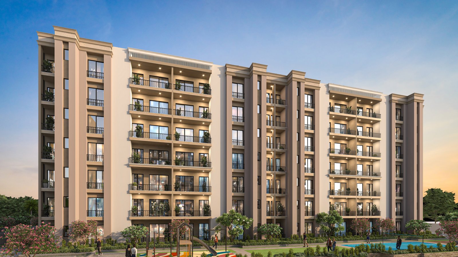 Shades Evara Lucknow | Luxury 2.5 & 3 BHK Flats on Ayodhya Road