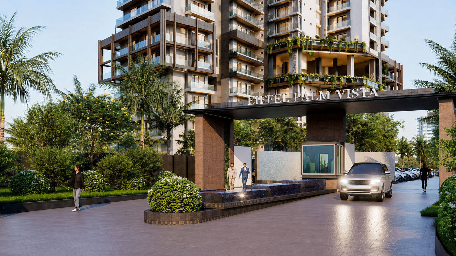 Eiffel Palm Vista