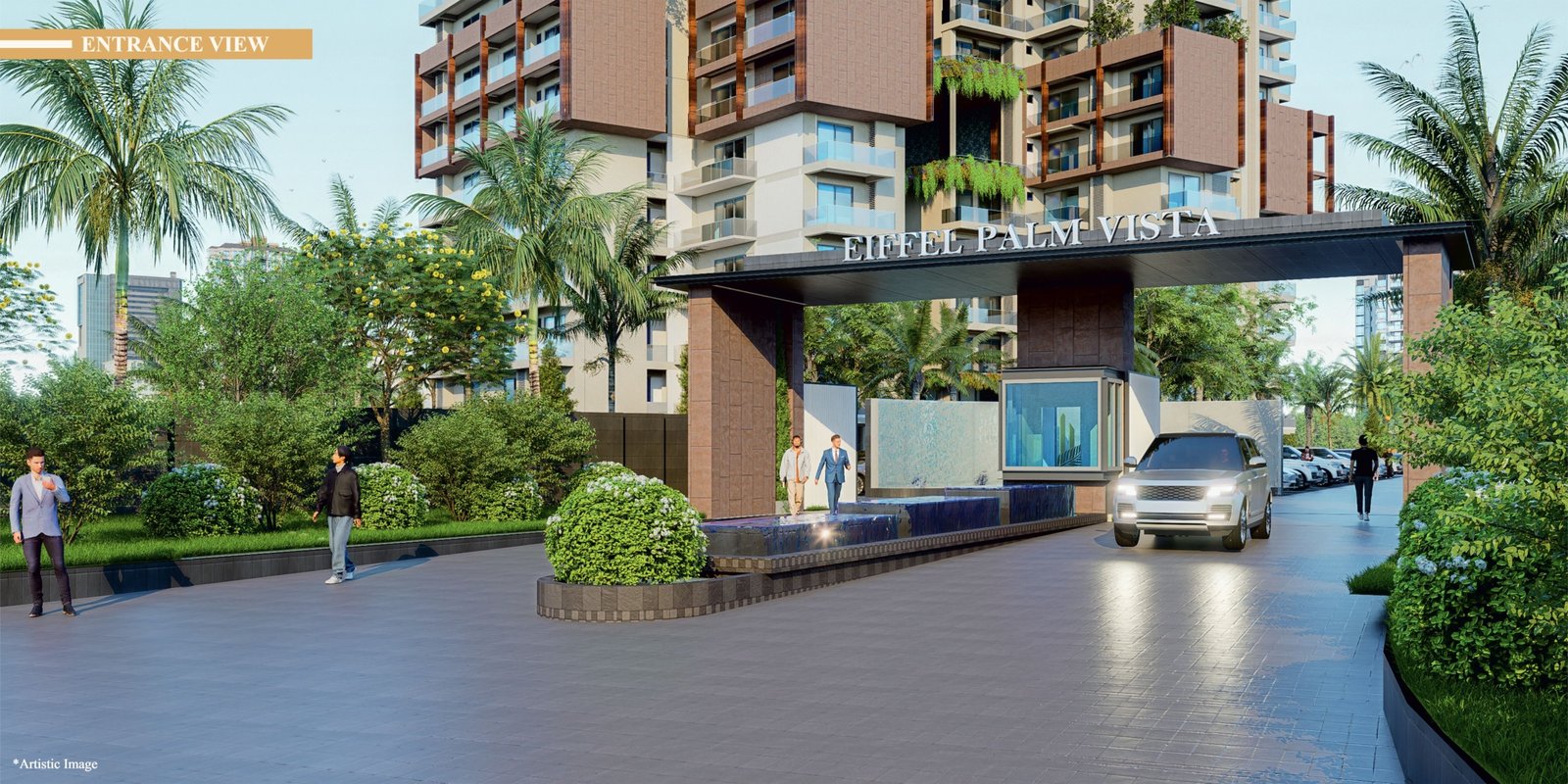 Eiffel Palm Vista